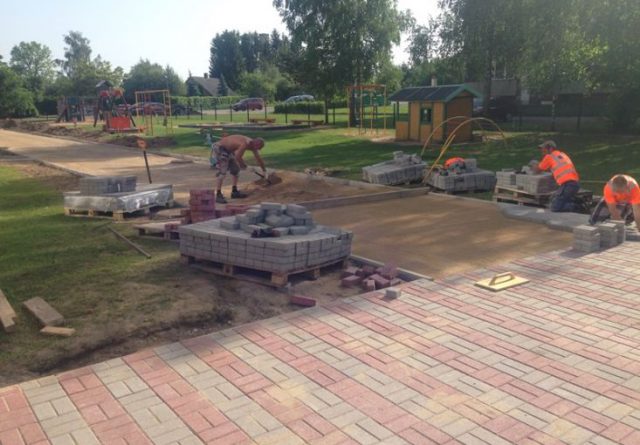 tänavakivi, äärekivi, maakivi, graniitkivi, parklate, platside ja teede ehitus